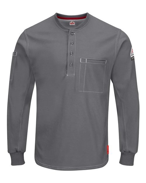 Men's iQ Series® Plus Long Sleeve Henley - Image 8