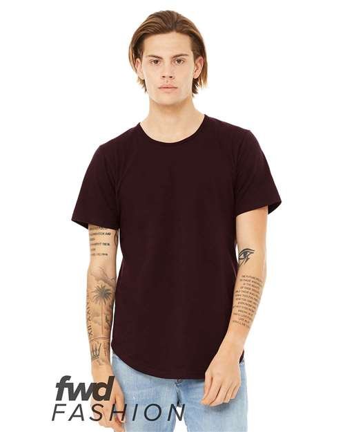 Men's Jersey Curved Hem Tee - Image 17