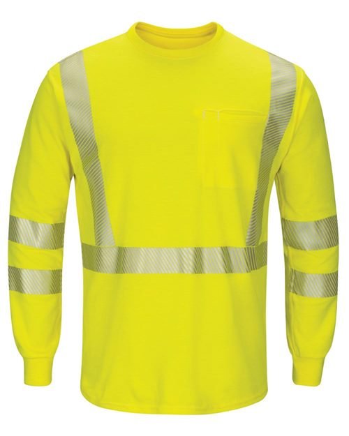 Men's Hi-Visibility Lightweight Long Sleeve T-Shirt - Image 4