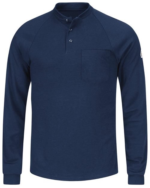 Men's Long Sleeve Henley Shirt- CoolTouch®2 - Image 8