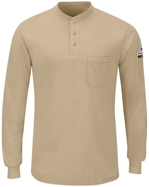 Men's Tall Long Sleeve Henley - Image 4