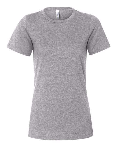 Women’s Relaxed Fit Heather CVC Tee - Image 2