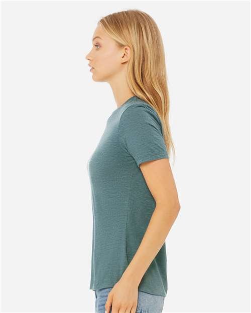 Women’s Relaxed Fit Heather CVC Tee - Image 46