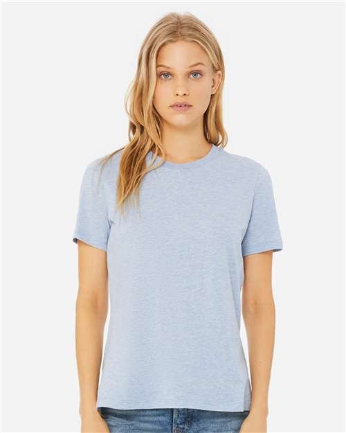Women’s Relaxed Fit Heather CVC Tee - Image 105