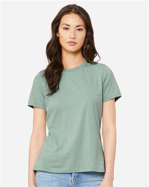 Women’s Relaxed Fit Heather CVC Tee - Image 111