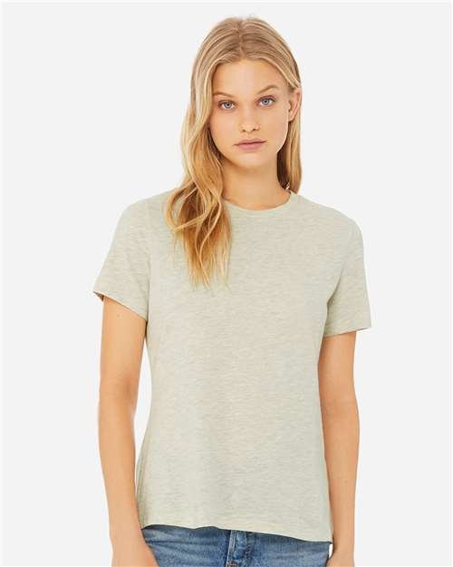 Women’s Relaxed Fit Heather CVC Tee - Image 123