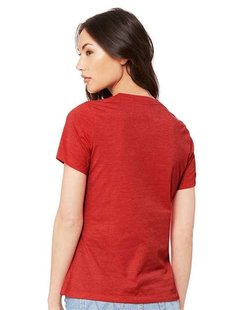 Women’s Relaxed Fit Heather CVC Tee - Image 131