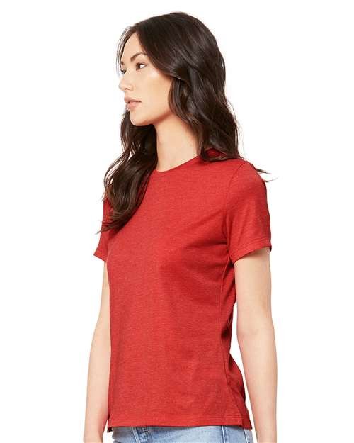 Women’s Relaxed Fit Heather CVC Tee - Image 130