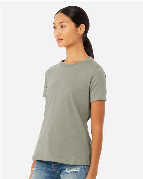 Women’s Relaxed Fit Heather CVC Tee - Image 157