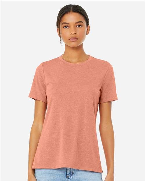Women’s Relaxed Fit Heather CVC Tee - Image 162