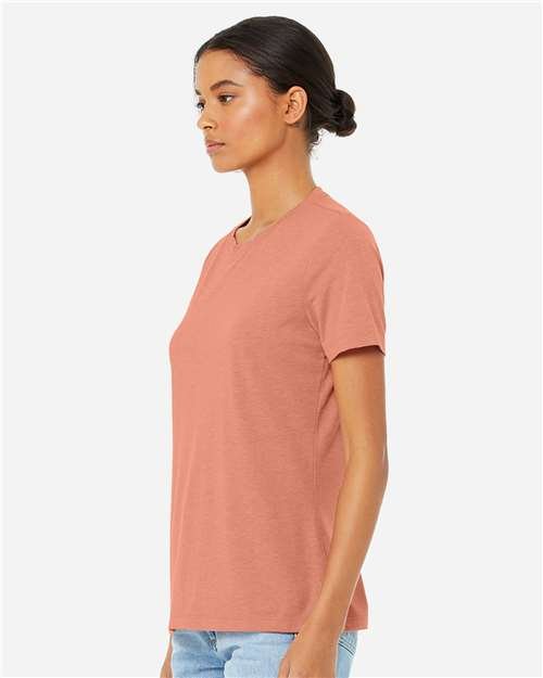 Women’s Relaxed Fit Heather CVC Tee - Image 163