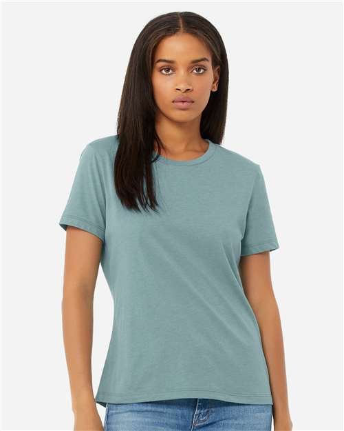 Women’s Relaxed Fit Heather CVC Tee - Image 18