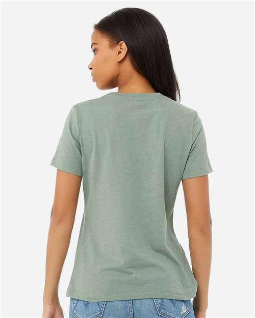 Women’s Relaxed Fit Heather CVC Tee - Image 137