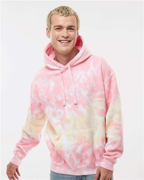 Unisex Tie-Dyed Hooded Sweatshirt - Image 58