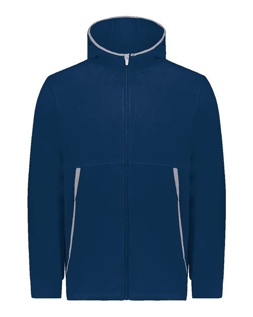 Youth Eco Revive™ Polar Fleece Hooded Full-Zip Jacket - Image 17