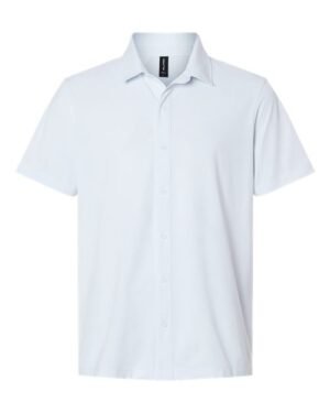 Alternative view of Men's Pro-Flex Sorona® Button Down Short Sleeve Shirt