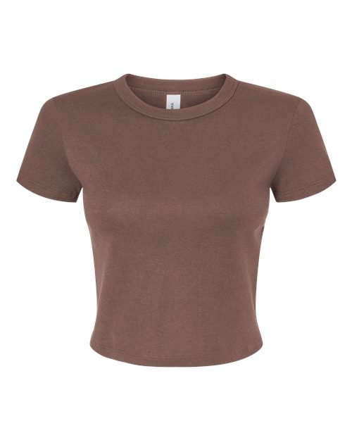 Women's Micro Rib Baby Tee - Image 59