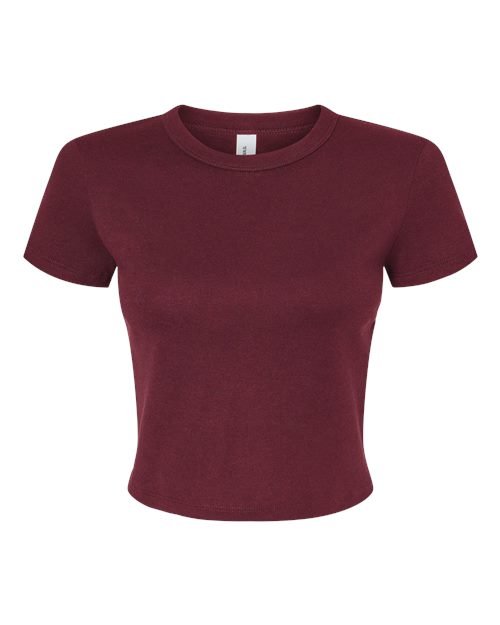 Women's Micro Rib Baby Tee - Image 65
