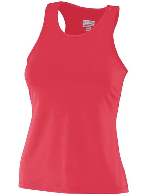 Girls' Solid Racerback Tank Top - Image 6