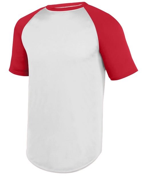 Unisex Wicking Short Sleeve Baseball Jersey - Image 12