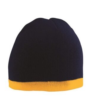 Two-Tone Knit Beanie