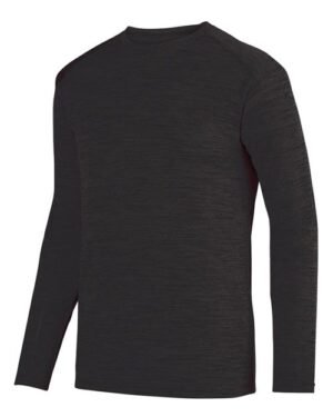 Unisex Shadow Tonal Heather Long Sleeve T-Shirt