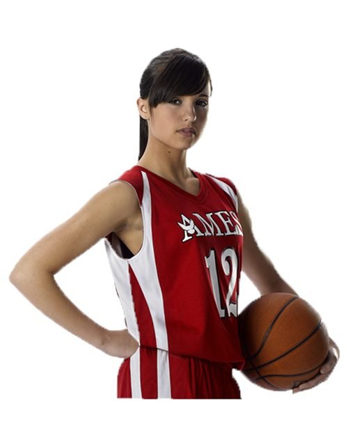 Women's Reversible Basketball Jersey - Image 12