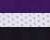 Purple/ White/ Black