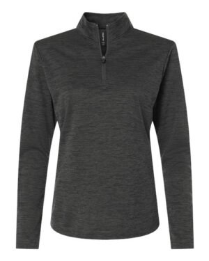 Alternative view of Women's Pro-Lock Performance Mélange Quarter-Zip Pullover
