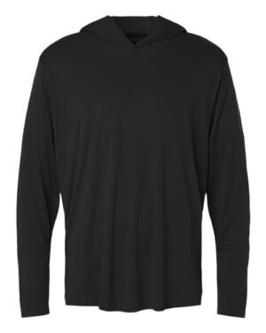 Alternative view of Unisex Pro-Lock Performance Hooded Long Sleeve T-Shirt