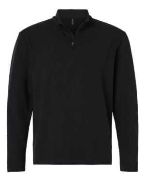 Alternative view of Men's Stretch Quarter-Zip Fleece Pullover