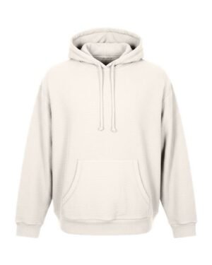 Unisex Corded Pullover Hooded Sweatshirt