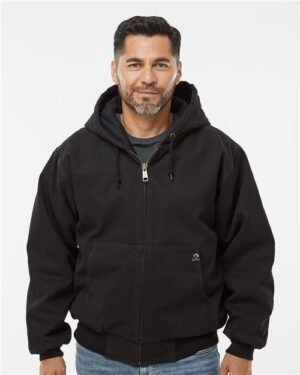 Men's Tall Cheyenne Boulder Cloth™ Hooded Jacket with Tricot Quilt Lining