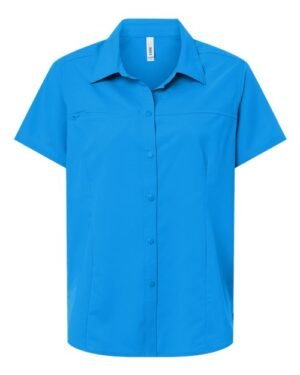 Women's UltraUVP Shoreline Short Sleeve Staff Shirt