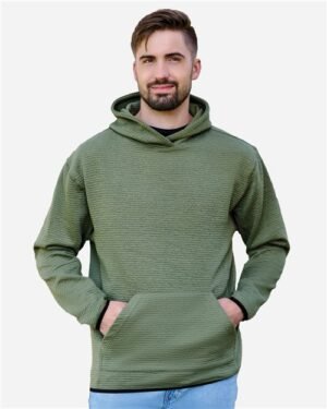 Unisex Pebble Fleece Hooded Pullover