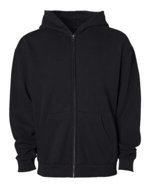 Unisex Avenue Midweight Full-Zip Hooded Sweatshirt