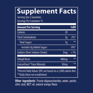 Alternative view of Shilajit Gummies